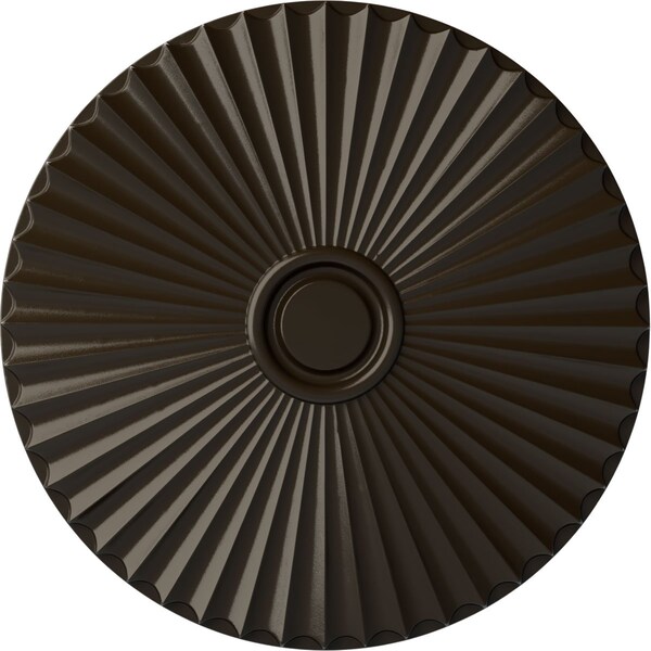 Ekena Millwork Shakuras Ceiling Medallion (For Canopies up to 5 1/2"), Hand-Painted Stone Hearth, 29 1/2"OD x 2"P CM30SHSHF - main